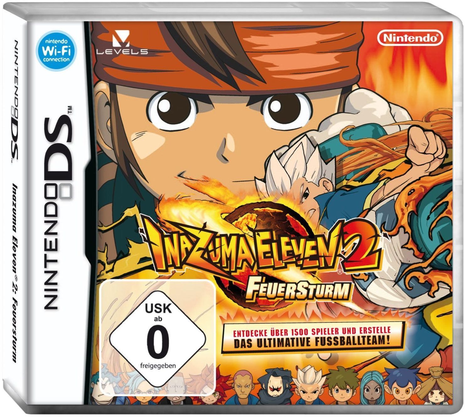 Inazuma Eleven 2: Feuersturm Cover