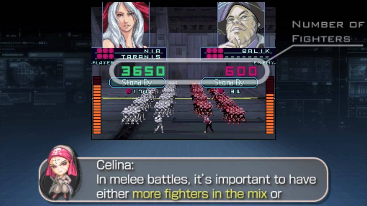 Battle-Tutorial-Trailer zu Infinite Space DS