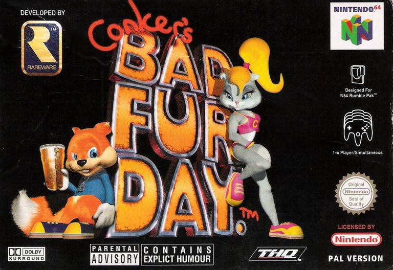 Conker?s Bad Fur Day Cover