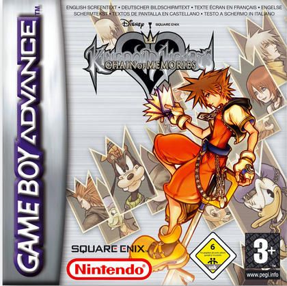 Kingdom Hearts: Chain of Memories Cover
